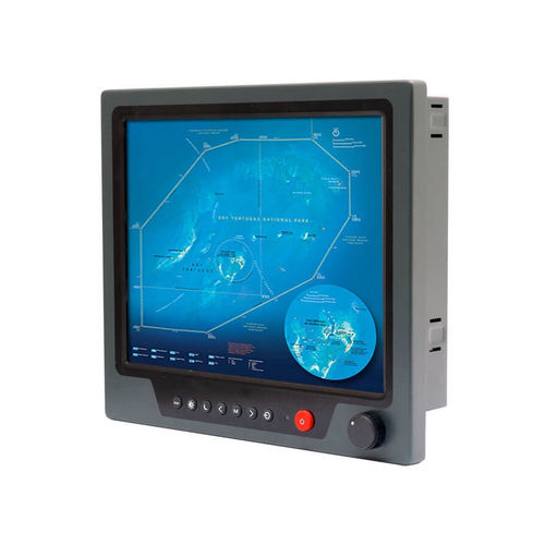 Monitor LCD - NPD1744 - Litemax Electronics Inc. - con pantalla táctil resistiva / marino / 17"