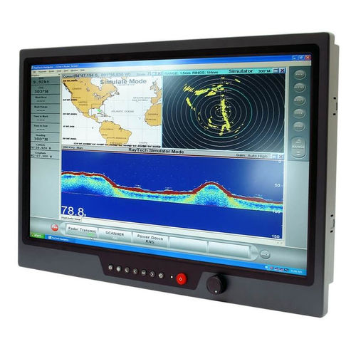Monitor con pantalla táctil resistiva - NPD2425 - Litemax Electronics Inc. - LCD / marino / 24"