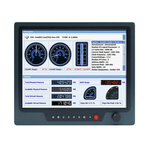 Monitor LCD - NPD1568 - Litemax Electronics Inc. - con pantalla táctil resistiva / marino / 15"