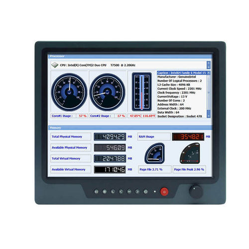 Monitor LCD - NPD1968 - Litemax Electronics Inc. - con pantalla táctil multipuntos / marino / 19"