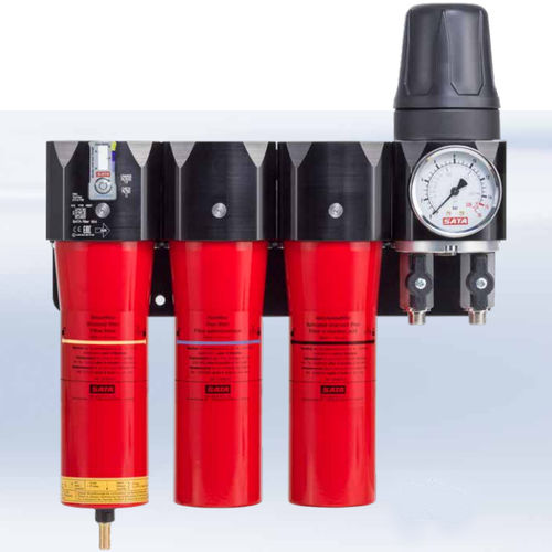Filtro de aire comprimido - 500 series - SATA GmbH & Co. KG - de cartucho / por absorción / filtrado fino