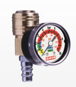 Regulador de presión para aire - SATA GmbH & Co. KG - monoetapa / industrial / con manómetro