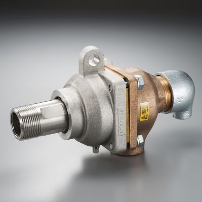Racor giratorio para agua - NB series - RIX Europe - para aplicaciones con caucho y plástico / de acero inoxidable / con brida