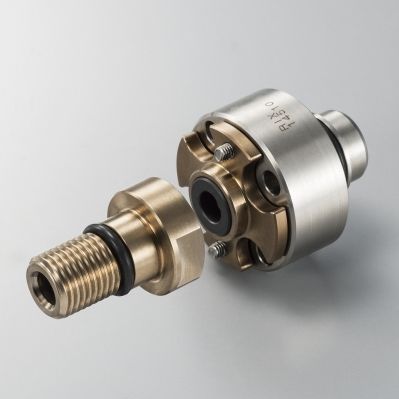 Racor giratorio para aire - ESX20V-L - RIX Europe - para aceite / de pasos múltiples / para máquina herramienta