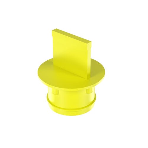 Tapón aletado - TTI series - B.M.P - macho / de plástico / para tubos flexibles