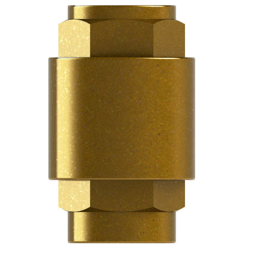 Válvula de retención para agua - U600 series - Valve Check, Inc - para gas / hembra-hembra / de baja presión