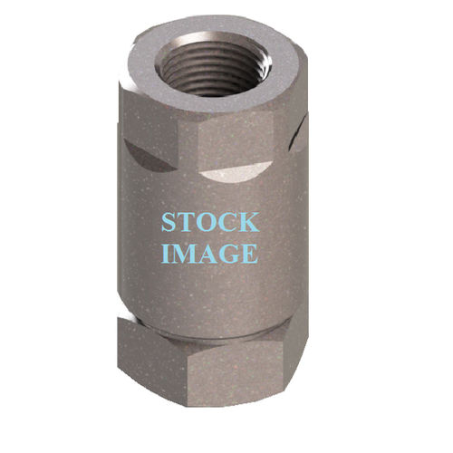 Válvula de retención para agua - U620 series - Valve Check, Inc - para gas / hembra-hembra / de baja presión