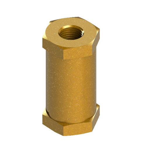 Válvula de retención de pistón - 600 series - Valve Check, Inc - para agua / para gas / hembra-hembra