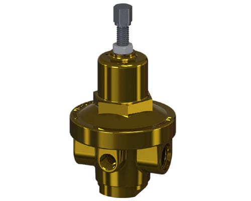 Regulador de presión para carburante - NR series - Generant - de membrana / monoetapa / de latón