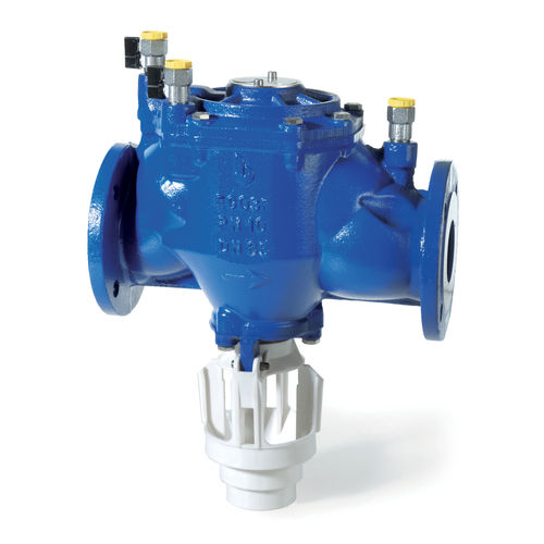 Válvula de retención de membrana - ECO 3F - Brandoni - para agua / con brida / desatascadora
