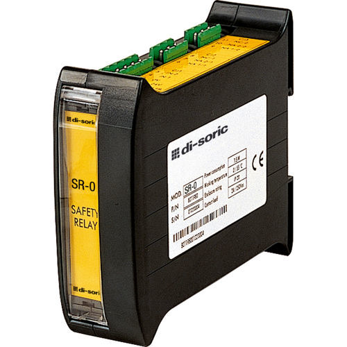 Relé de seguridad NA - SR-0  - di-soric - en riel DIN / 24 Vcc / programable