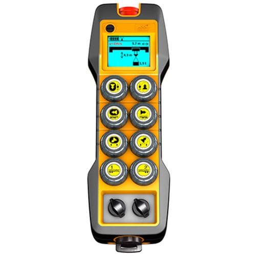 Telemando con botón configurable - PocketEvo-media - NBB Controls + Components GmbH - de radio / industrial / para grúas