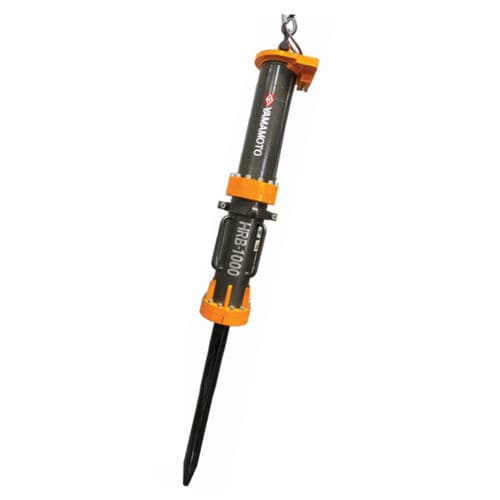 Quebrantador de rocas hidráulico - HRB-1700 - Yamamoto Rock Splitter International - mecánico / controlado