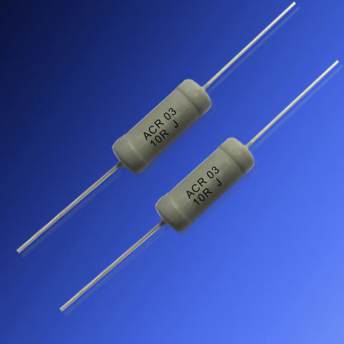 Resistencia de alambre bobinado - ACR series  - shenzhen kawaxin electronics co.,ltd - de potencia / de alto impulso / con terminales axiales