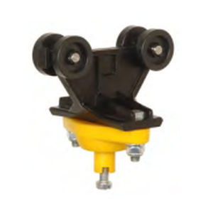 Carretilla portacable de plástico - WKT-R1A-90 - UNILIFT - de acero inoxidable / redonda