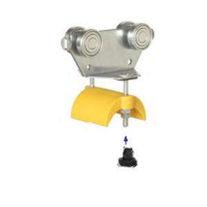 Carretilla portacable de plástico - WK-P2-85x76xD50T - UNILIFT - plana