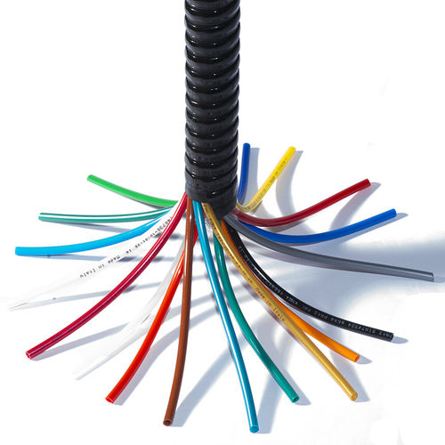 Manguera de PA12 - MTPA series - MEBRA PLASTIK ITALIA SPA - industrial / flexible / multicolor