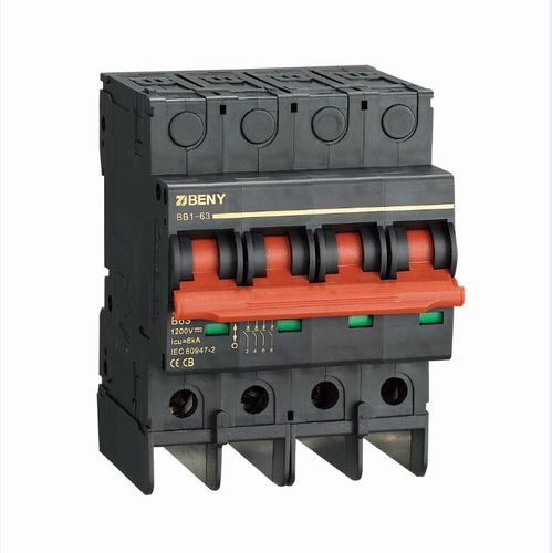 Disyuntor térmico - BB1-63 series - Zhejiang Benyi Electrical Co.,ltd. - contra cortocircuitos / modulable / para aplicaciones fotovoltaicas