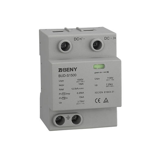 Protector de sobretensión de tipo 1 - BUD-S1500 - Zhejiang Benyi Electrical Co.,ltd. - de tipo 2 / para instalación fotovoltaica / combinado