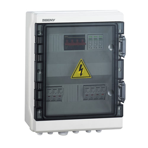 Caja combinadora solar - BHS-4/1 - Zhejiang Benyi Electrical Co.,ltd. - de pared / rectangular / de policarbonato