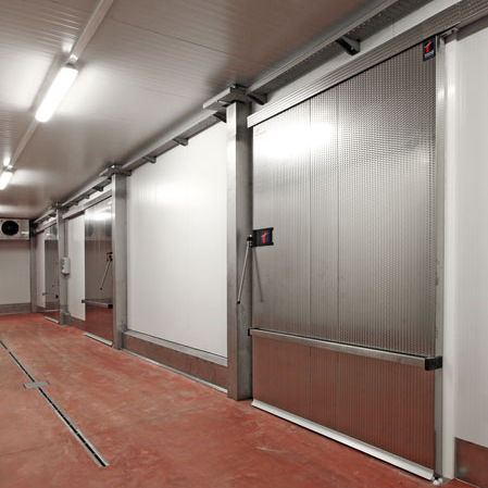 Puerta corredera - TH4 - Tane Hermetic - de acero inoxidable / de PVC / industrial