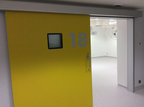 Puerta corredera - TH8  - Tane Hermetic - de acero inoxidable / para sala blanca / automática