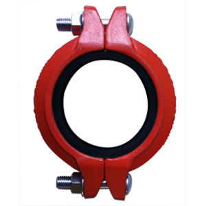 Abrazadera para tubo con perno - LD 14 VGC 01 - Pipe Valve Flange Factory Landee - de metal / con anillo de caucho