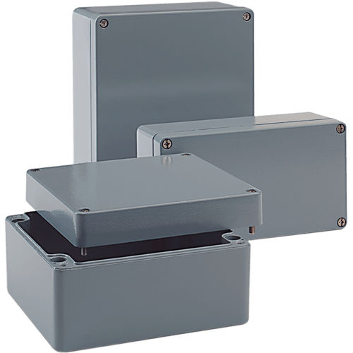 Caja de aluminio - ALS Series - ROSE Systemtechnik - para riel DIN / rectangular / industrial