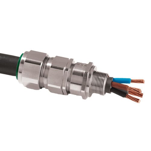 Prensaestopas de latón niquelado - E1FU series - ROSE Systemtechnik - de latón / antideflagrante / IP68