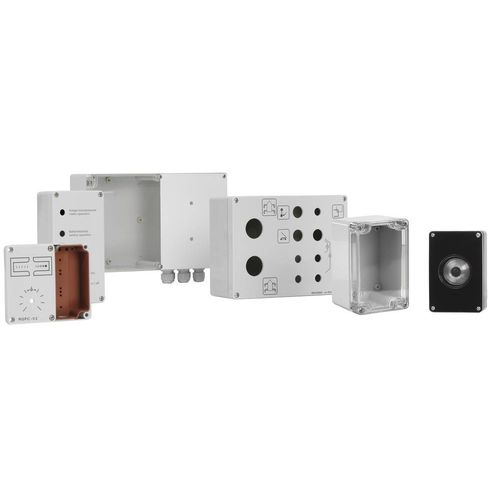Caja montable en pared - Euromas ABS / PC / F05 - Bopla Gehäuse Systeme GmbH - portátil / para montaje en poste / para riel DIN