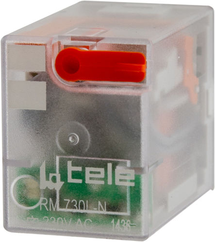 Relé electromecánico DC - RM-N - TELE Haase Steuergeraete GmbH - AC / 4NA/NC / en miniatura