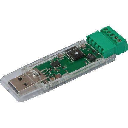 Convertidor USB RS-485 - S-USB485 - TELE Haase Steuergeraete GmbH - industrial / compacto / rápido
