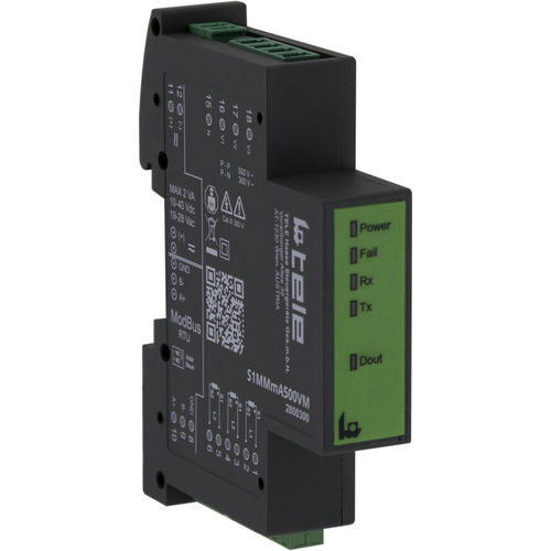 Contador de energía eléctrica trifásico - S1MMmA500VHM - TELE Haase Steuergeraete GmbH - en riel DIN / programable / RS-485