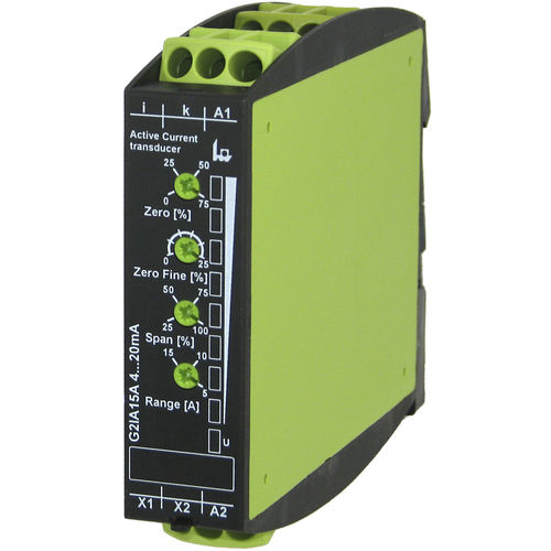 Transductor de corriente digital - G2IA15A - TELE Haase Steuergeraete GmbH - en riel DIN / montado en panel / montado en circuito impreso