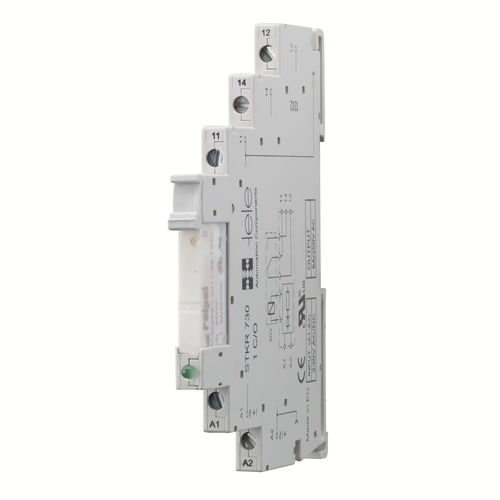 Relé electromecánico 220 V CA - STKR730 - TELE Haase Steuergeraete GmbH - de acoplamiento / IEC / con indicador LED