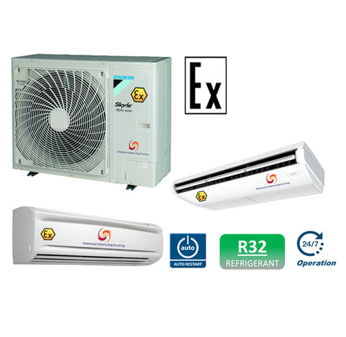 Unidad de climatización de pared - ATEX AC Units R32 - Atexxo B.V. - de techo / para aplicaciones offshore / ATEX