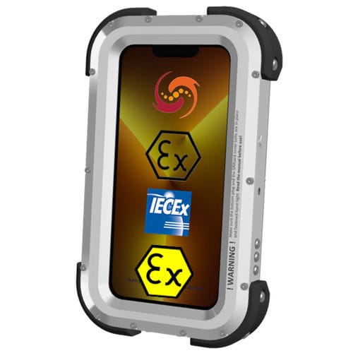 Teléfono inteligente industrial WiFi - Atexxo B.V. - Bluetooth / ATEX