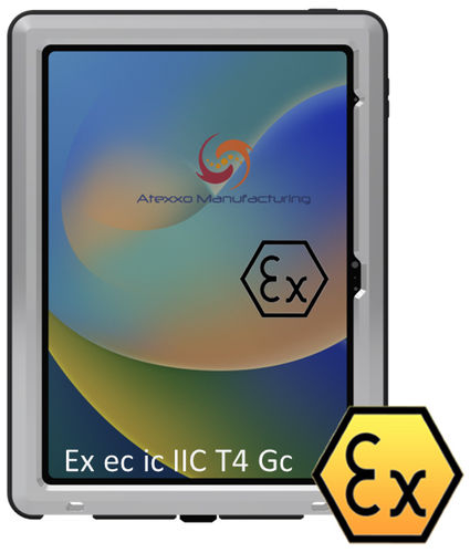 Tablet de seguridad intrínseca - iPad 10.9 - Atexxo B.V. - 10,9" / ATEX / 3G