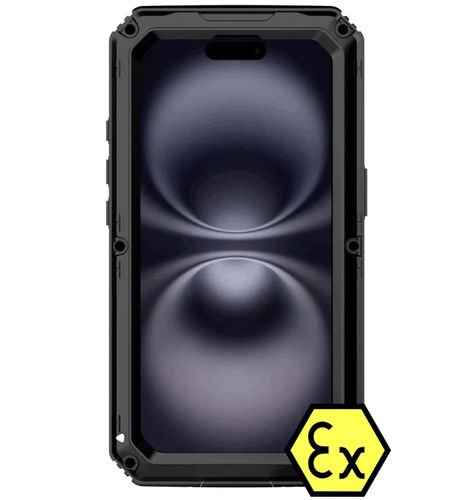 Teléfono inteligente industrial industrial - MOB-EX-IPH-17 series - Atexxo B.V. - para zona peligrosa / ATEX / antideflagrante