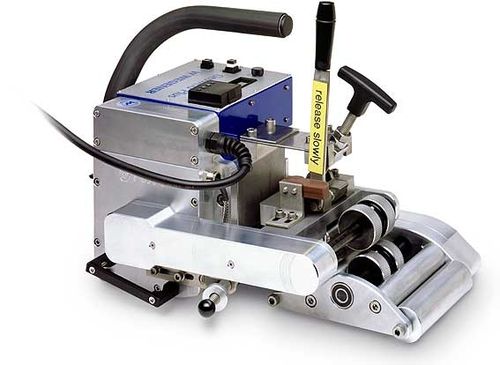 Máquina de soldar con calces calefactores - Geoweld Plus - Wegener International GmbH - semiautomática
