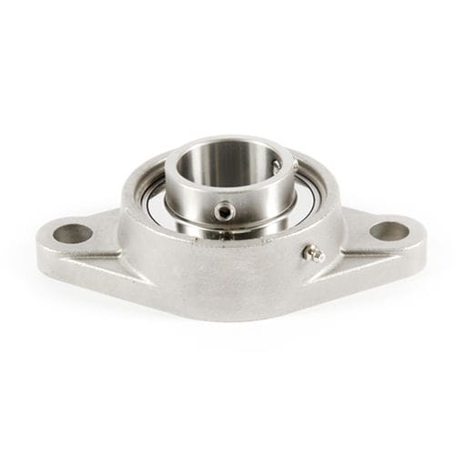 Soporte con rodamiento autoalineante - UCFL series - Dongguan Kentie Bearing Co., Ltd - esférico / de hierro fundido / de diamante