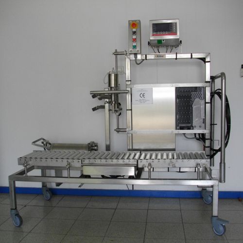 Llenadora manual - PCL series - ERIMAC - de bidones / para producto líquidos / de productos pastosos