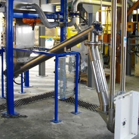 Transportador de tornillo - ERIMAC - de transferencia / para líquido / para sólidos