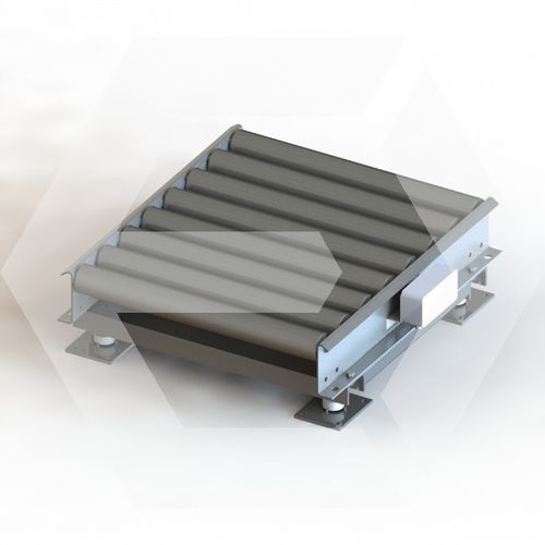 Transportador de rodillos - CRL XL 630 IRO  - ERIMAC - horizontal / de manipulación / de pesaje