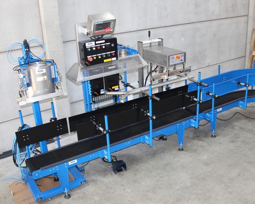 Ensacadora vertical - ERISAC E SS 30 - ERIMAC - flow-pack / semiautomática / para la industria química