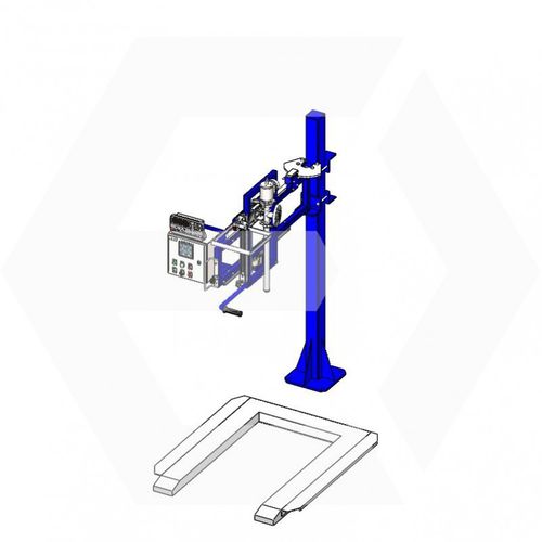 Llenadora semiautomática - ERIFUT 3 XNP LT DOSING - ERIMAC - de barriles / para líquido / para embalajes