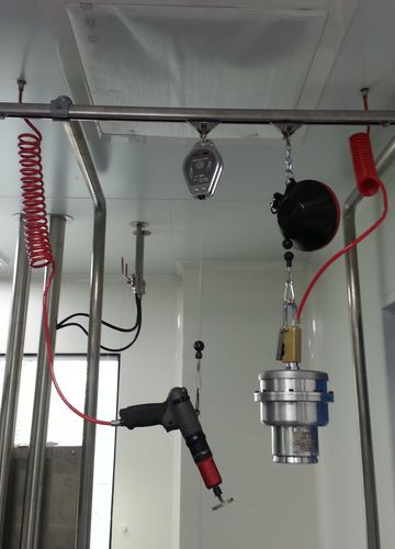 Pórtico para montaje en techo - ERIMAC - de acero