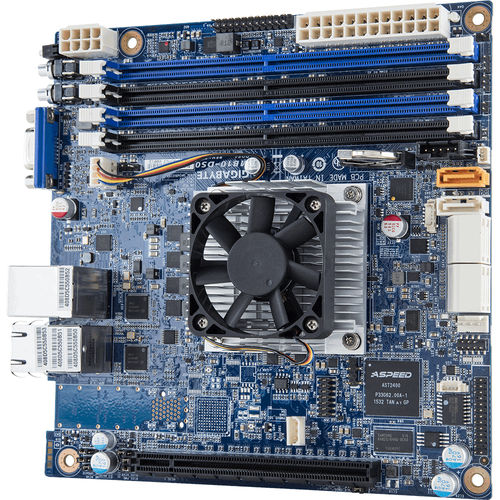 Placa madre mini-ITX - MB10-DS1 - GIGABYTE G.B.T Technology Trading GmbH - Quad Core / Broadwell / Intel®