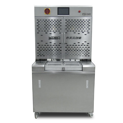 Operculadora lineal - FG-040 - Utien Pack Co., Ltd. - semiautomática / con MAP / para la industria alimentaria