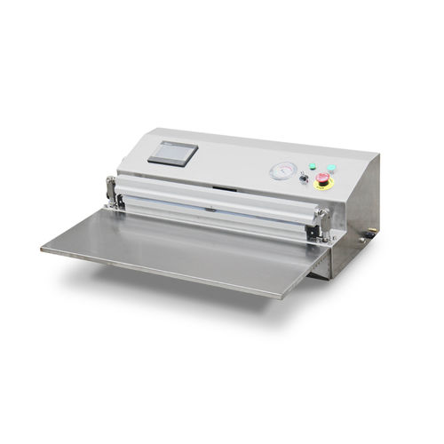 Máquina de acondicionamiento controlada por PLC - DZ-400Z - Utien Pack Co., Ltd. - semiautomática / de vacío / de bolsas